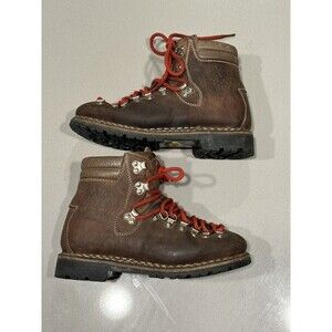 VTG Mens Stellina Hiking Hunting Mountaineering Work Boots Leather M6 W8 Italy